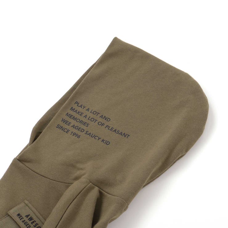 レイヤード風BIGフーディトレーナー(110~160cm) | WASK | 詳細画像19 