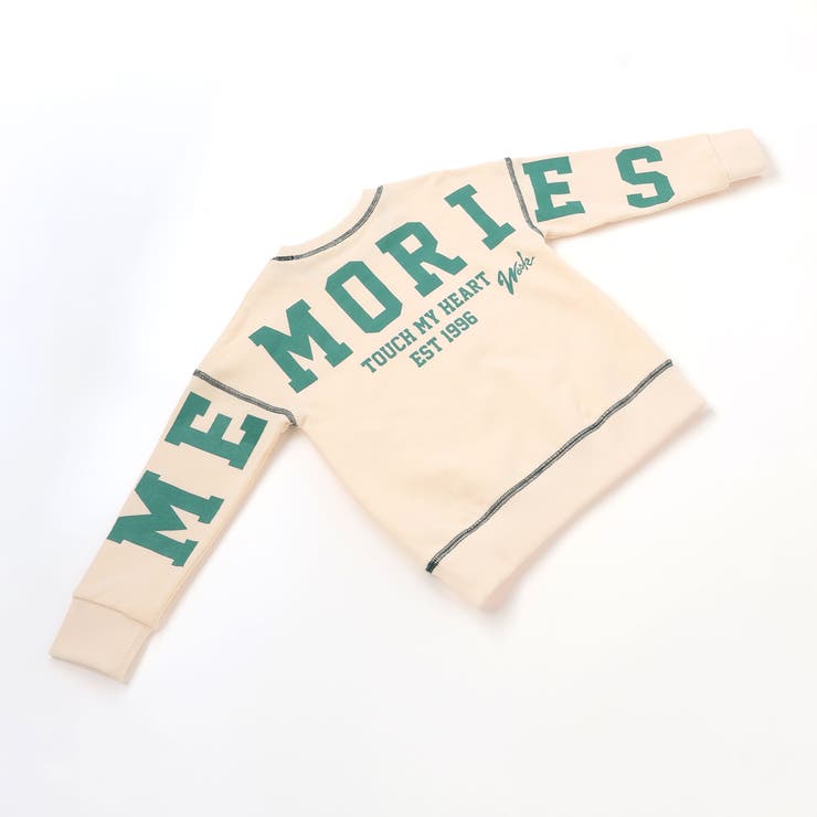 ロゴプリント配色ステッチBIGトレーナー(110~160cm) | WASK | 詳細画像7 