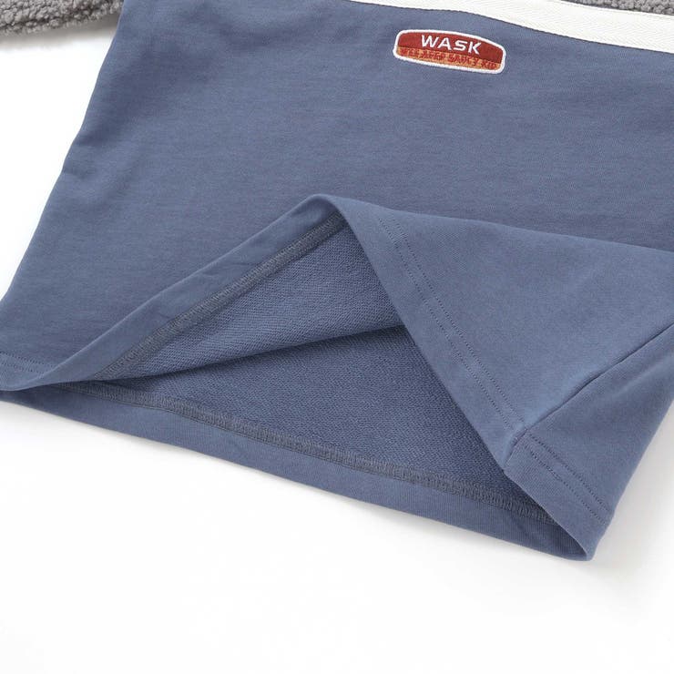 ボア切り替えハーフジップトレーナー(110~160cm) | WASK | 詳細画像11 