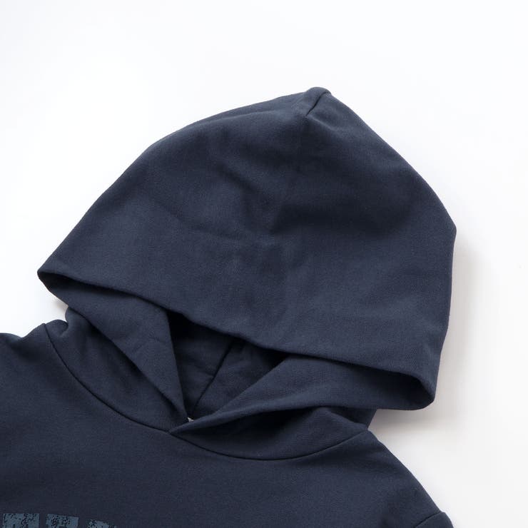 シャツレイヤードカレッジロゴフーディ(110~160cm) | WASK | 詳細画像7 