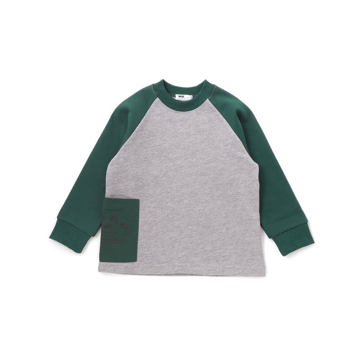 バイカラーラグランロゴBIGトレーナー(110~160cm) | WASK | 詳細画像10 