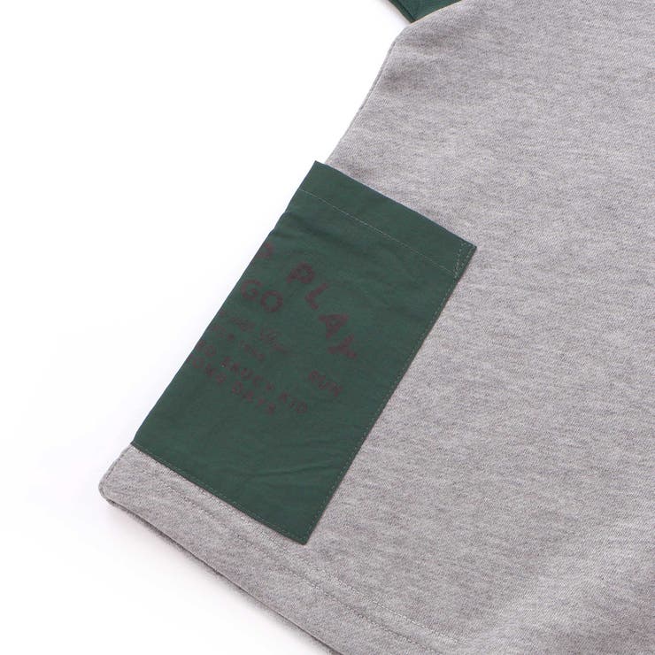 バイカラーラグランロゴBIGトレーナー(110~160cm) | WASK | 詳細画像15 