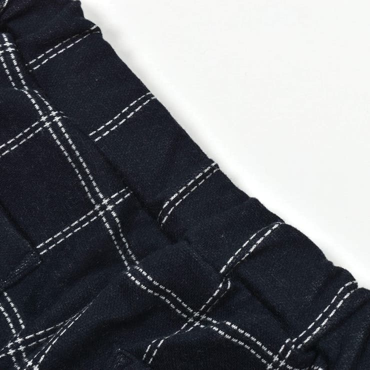 【お揃い】ロゴ裾ゴムダブルジャガードニットパンツ(100~160cm) | WASK | 詳細画像13 