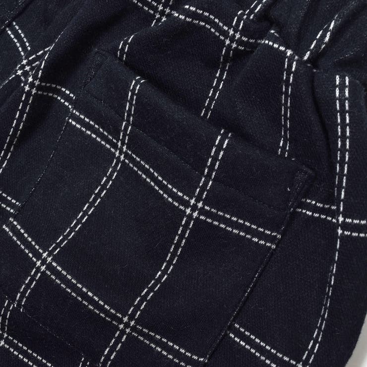 【お揃い】ロゴ裾ゴムダブルジャガードニットパンツ(100~160cm) | WASK | 詳細画像14 