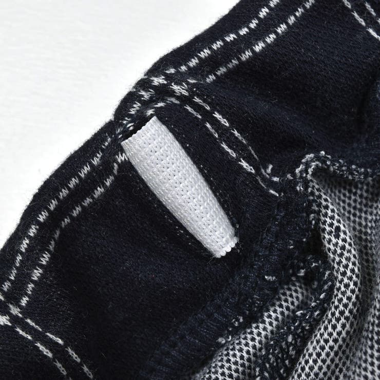 【お揃い】ロゴ裾ゴムダブルジャガードニットパンツ(100~160cm) | WASK | 詳細画像15 