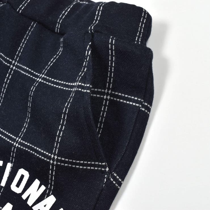 【お揃い】ロゴ裾ゴムダブルジャガードニットパンツ(100~160cm) | WASK | 詳細画像9 