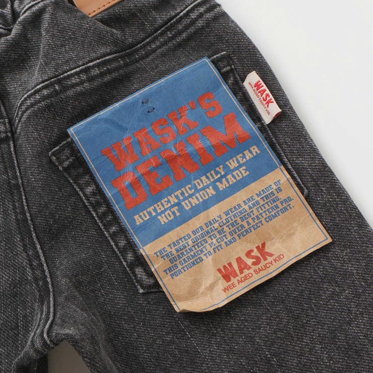 カラー刺しゅうストレッチデニムパンツ(100~160cm) | WASK | 詳細画像10 