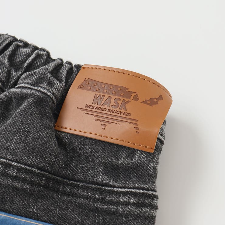 カラー刺しゅうストレッチデニムパンツ(100~160cm) | WASK | 詳細画像9 