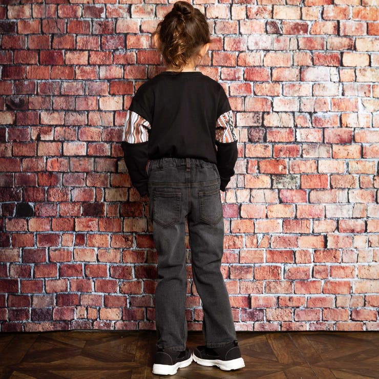 ウェーブラインストレッチデニムパンツ(100~160cm) | WASK | 詳細画像5 