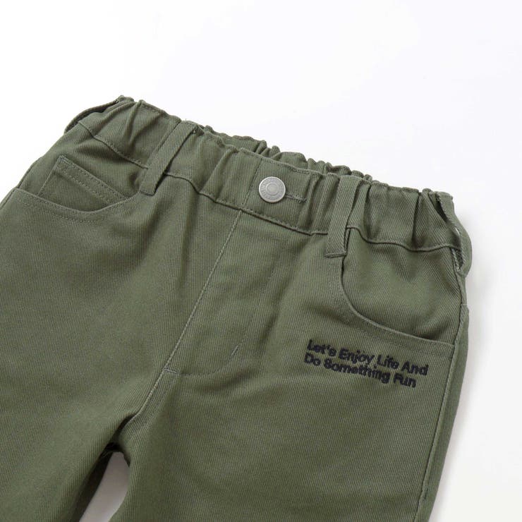 ロゴ刺しゅうストレッチデニムパンツ(100~160cm) | WASK | 詳細画像8 