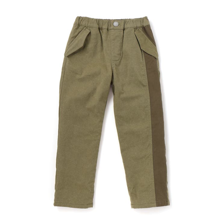 グリーン | サイド切り替えストレッチトレートパンツ(110~160cm) | WASK