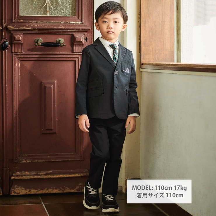 テーパードパンツナイロンハイストレッチ(110~160cm) | WASK | 詳細画像2 