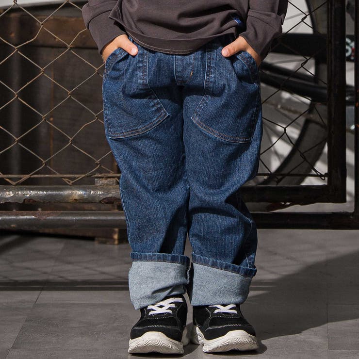 アウトポケットストレッチデニムパンツ(110~160cm) | WASK | 詳細画像5 