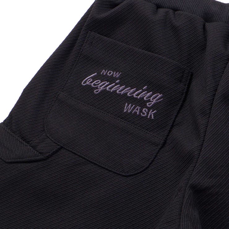 ロゴ刺しゅうストレッチツイルジャガーパンツ(100~160cm) | WASK | 詳細画像8 