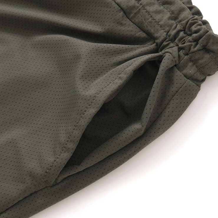 【接触冷感 速乾】【お揃い】5 5分丈ファスナーポケット速乾メッシュパンツ(11… | WASK | 詳細画像10 