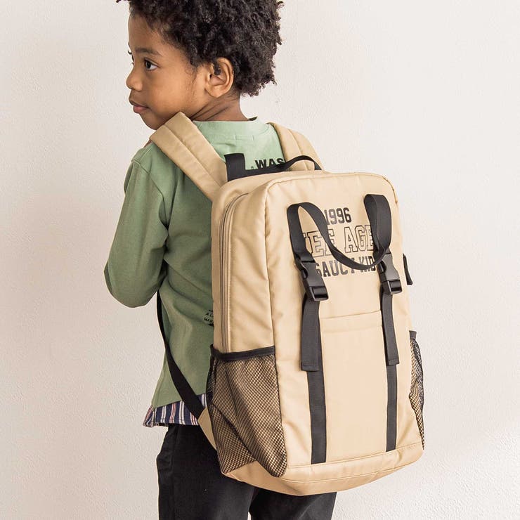 カレッジロゴプリントテープリュック(M~L) | WASK | 詳細画像5 