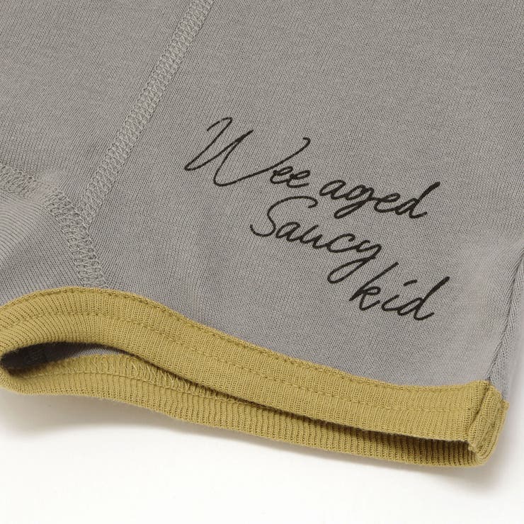 無地＆ロゴ柄２Pショーツ(100~160cm) | WASK | 詳細画像6 