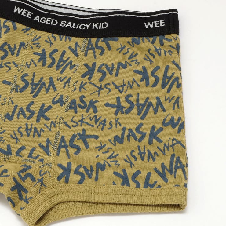 無地＆ロゴ柄２Pショーツ(100~160cm) | WASK | 詳細画像8 