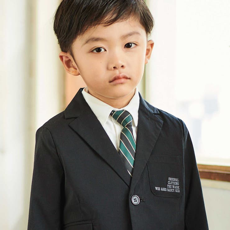 ストライプネクタイ（グリーン系） | WASK | 詳細画像2 