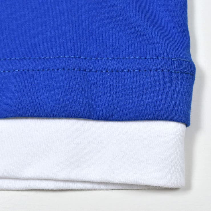 【抗菌防臭】裾レイヤード風マウンテンロゴ天竺Tシャツ(100~160cm) | WASK | 詳細画像20 