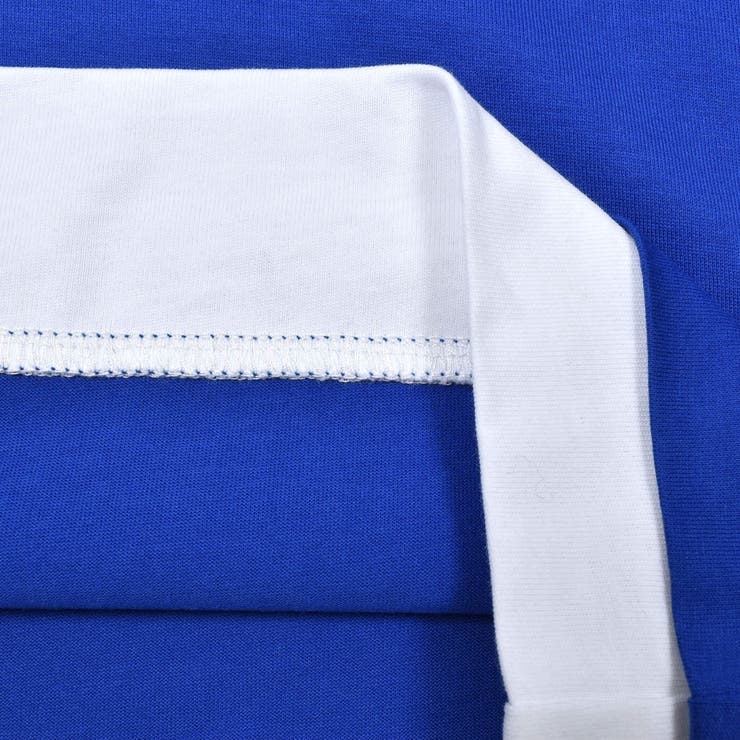 【抗菌防臭】裾レイヤード風マウンテンロゴ天竺Tシャツ(100~160cm) | WASK | 詳細画像21 