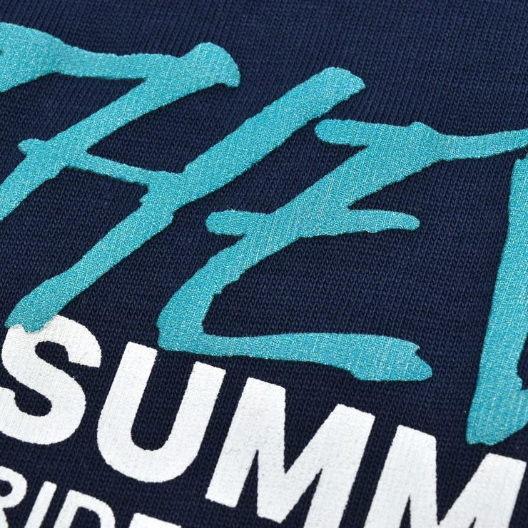 【接触冷感】海フォトプリントロゴ天竺Tシャツ(100~160cm) | WASK | 詳細画像20 