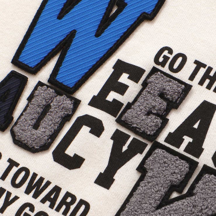 カラフルロゴパッチ刺しゅう天竺Tシャツ(100~160cm) | WASK | 詳細画像11 