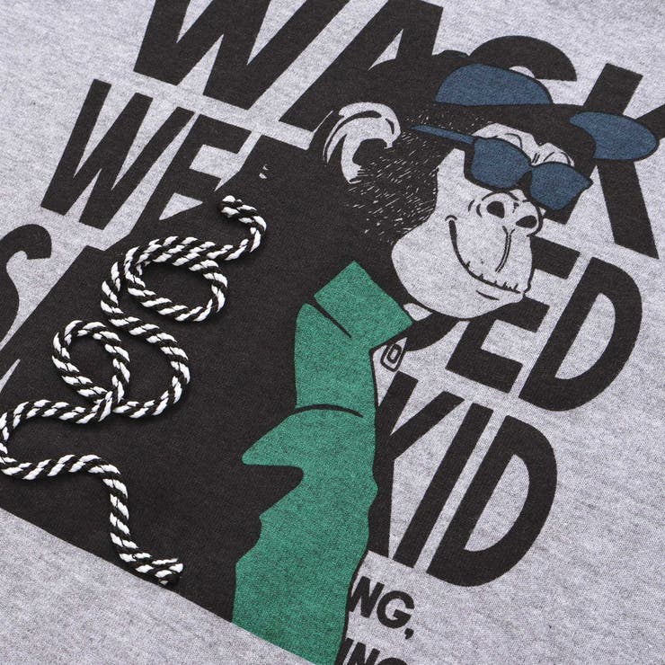 【速乾】WASKサル×恐竜天竺Tシャツ(80~160cm) | WASK | 詳細画像11 