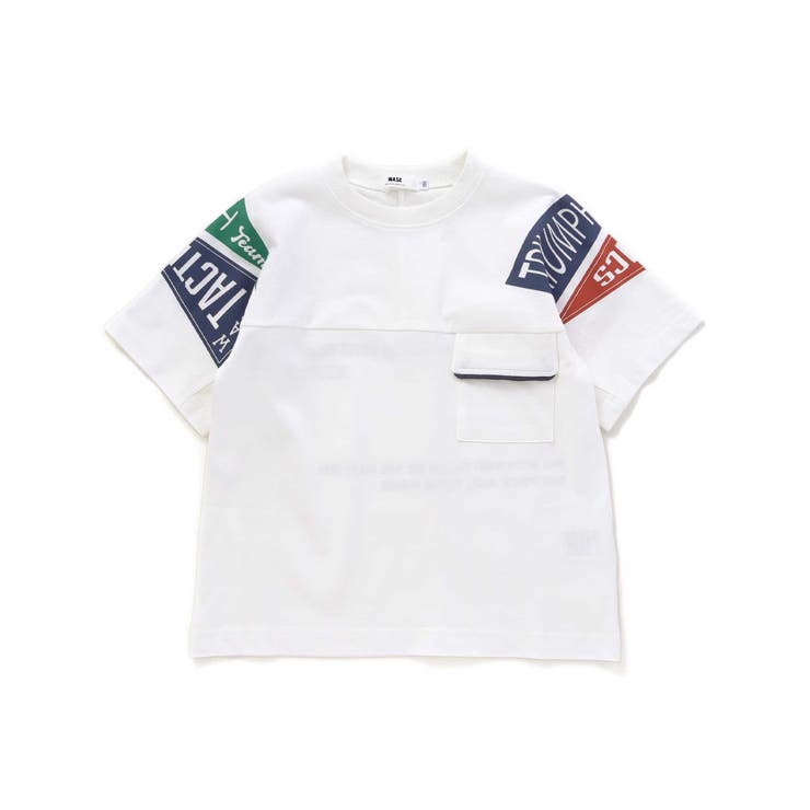 【接触冷感】天竺ペナントロゴTシャツ(110~160cm) | WASK | 詳細画像12 