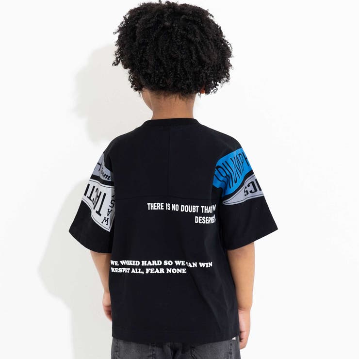 【接触冷感】天竺ペナントロゴTシャツ(110~160cm) | WASK | 詳細画像9 