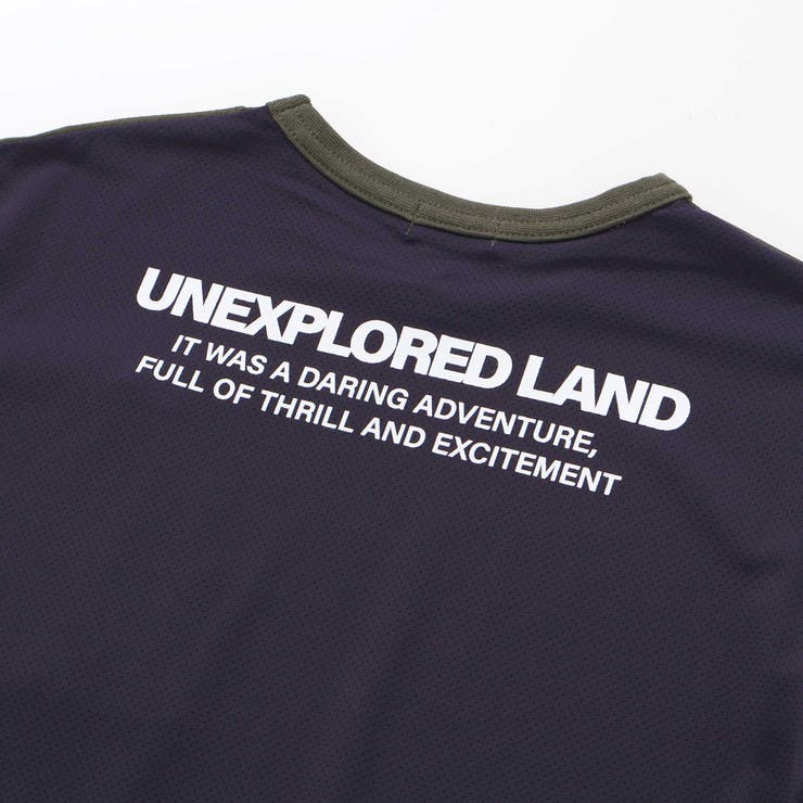 【接触冷感 速乾】【お揃い】ファスナーポケット配色速乾メッシュTシャツ(110~… | WASK | 詳細画像16 