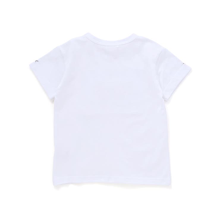 【速乾】アニマルプリントロゴエンボス天竺Tシャツ(80~140cm) | WASK | 詳細画像6 