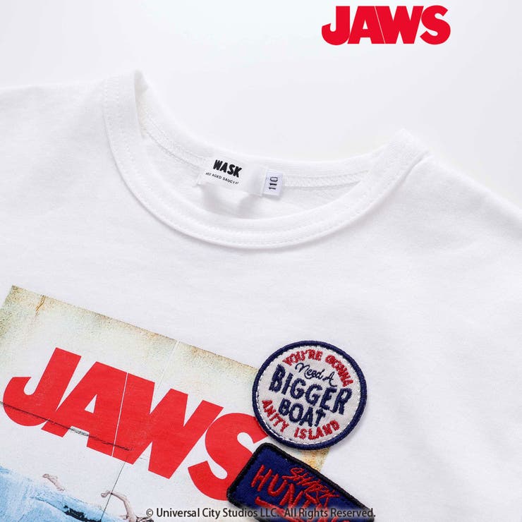  リアルプリント＆ワッペン天竺Tシャツ | WASK | 詳細画像14 