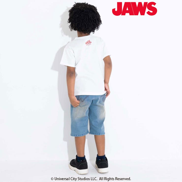  リアルプリント＆ワッペン天竺Tシャツ | WASK | 詳細画像7 