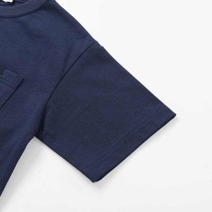 【接触冷感】テープポケットウェーブロゴTシャツ(110~160cm) | WASK | 詳細画像14 