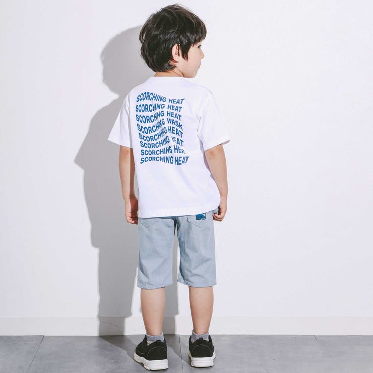 【接触冷感】テープポケットウェーブロゴTシャツ(110~160cm) | WASK | 詳細画像4 