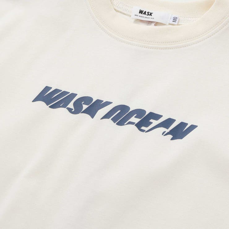 配色パイピングTシャツ(110~160cm) | WASK | 詳細画像7 