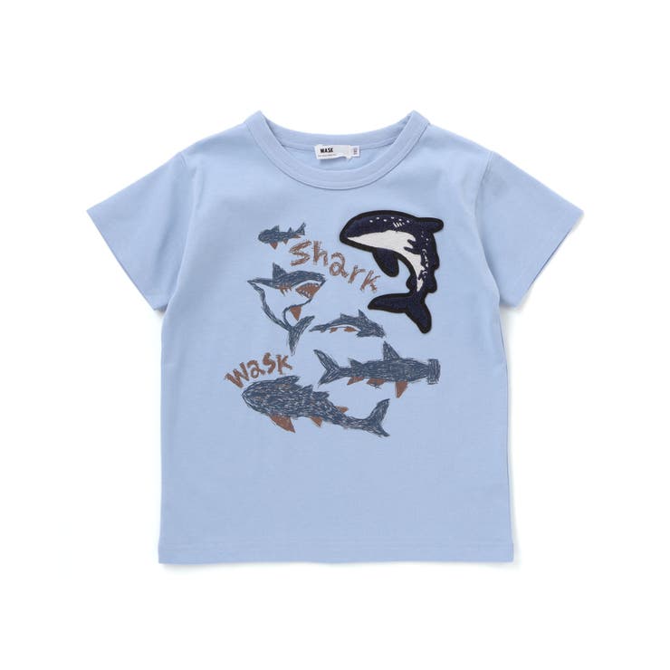 【接触冷感】WASKシャークTシャツ(100~160cm) | WASK | 詳細画像17 