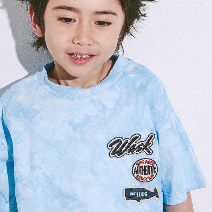 ワッペンセット＆タイダイTシャツ(100~160cm) | WASK | 詳細画像4 