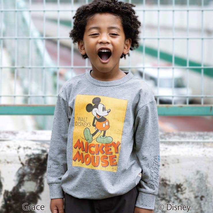 【Disney(ディズニー)】ドロストBIGTシャツ | WASK | 詳細画像1 