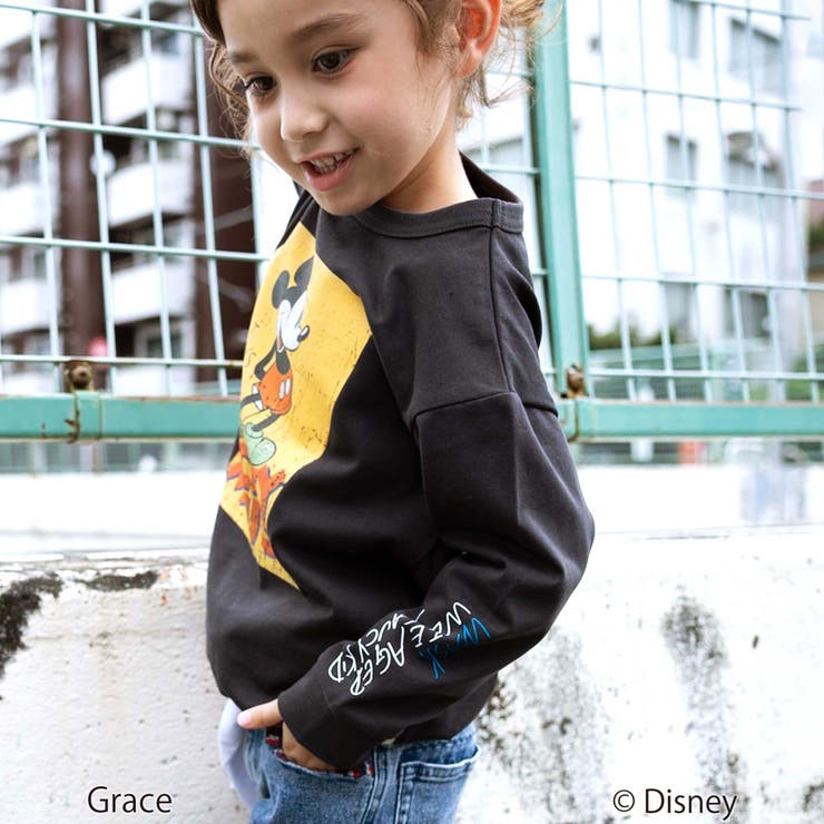 【Disney(ディズニー)】ドロストBIGTシャツ | WASK | 詳細画像4 