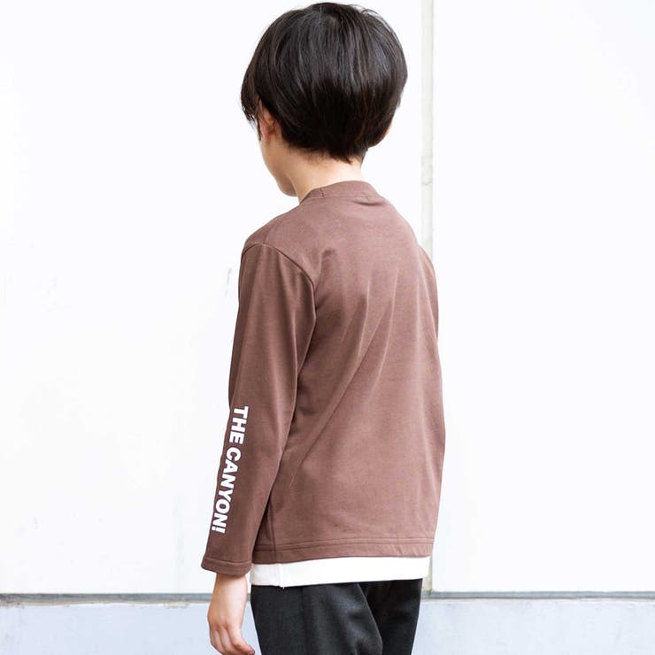 レイヤード風コードTシャツ(100~160cm) | WASK | 詳細画像3