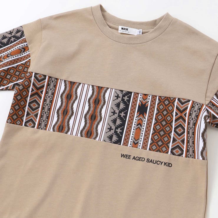 ネイティブ柄プリントTシャツ(110~160cm) | WASK | 詳細画像12