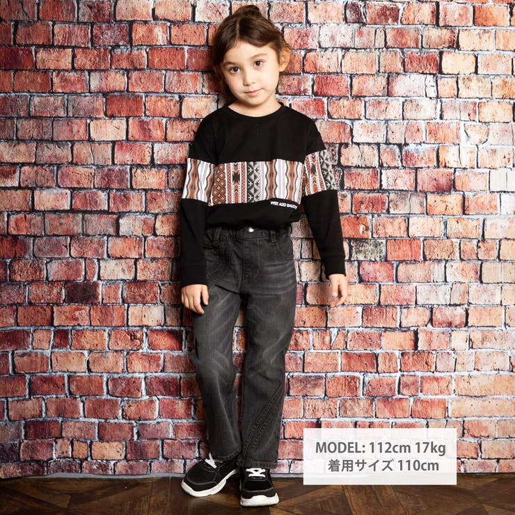 ネイティブ柄プリントTシャツ(110~160cm) | WASK | 詳細画像3