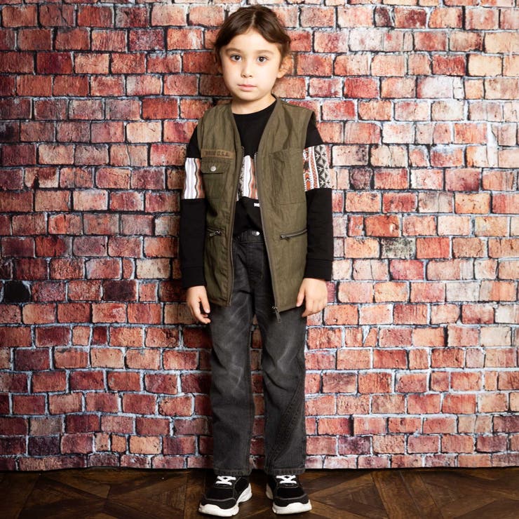 ネイティブ柄プリントTシャツ(110~160cm) | WASK | 詳細画像4