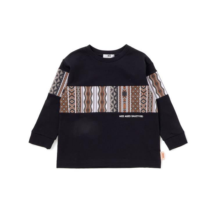 ネイティブ柄プリントTシャツ(110~160cm) | WASK | 詳細画像7