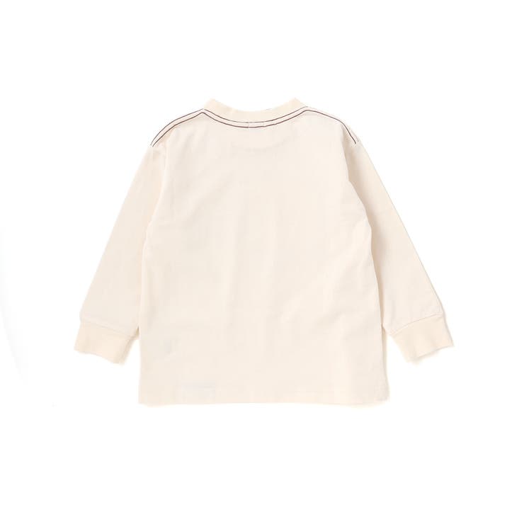 デニム風プリントバスク天竺BIGTシャツ(110~160cm) | WASK | 詳細画像5 