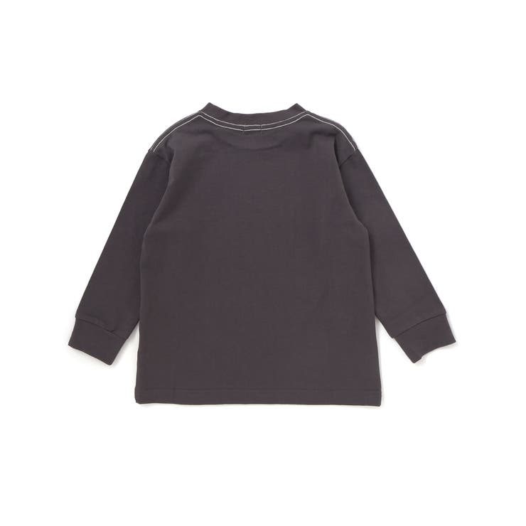 デニム風プリントバスク天竺BIGTシャツ(110~160cm) | WASK | 詳細画像7 