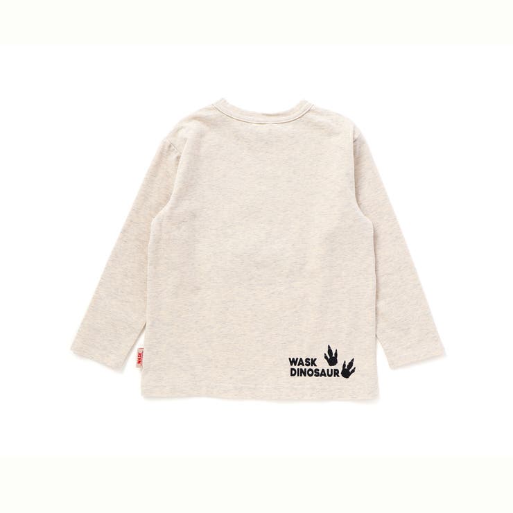 恐竜コード刺しゅうロゴTシャツ(80~140cm) | WASK | 詳細画像5 