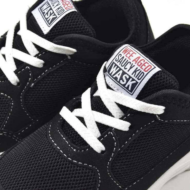 メッシュゴム紐スニーカー(17~21cm) | WASK | 詳細画像4 